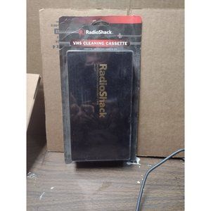 Radioshack VHSCleaning Cassette VCR Head Cleaning Professional Hyper Brush